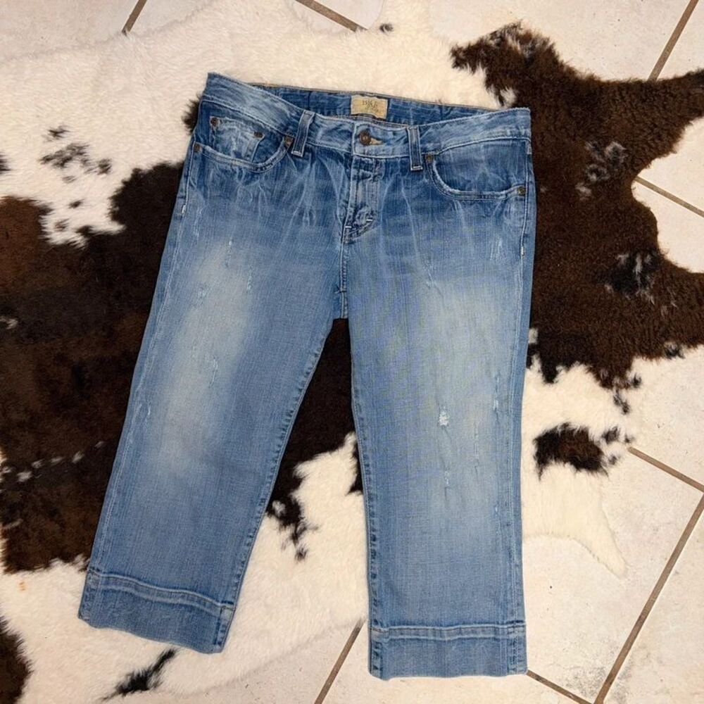 Buckle BKE Payton Denim Capri Jeans Size 31 Mid Rise Cropped Straight